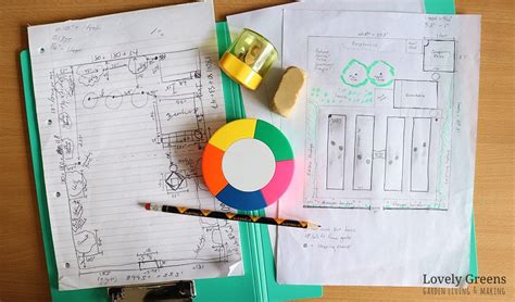 How to Draw a Garden Layout for the Vegetable Garden • Lovely Greens