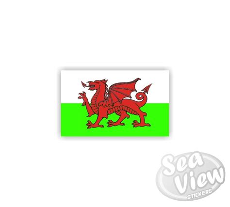 Welsh Flag Sticker