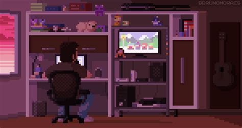 Pixel art landscape, Pixel art games, Pixel art design