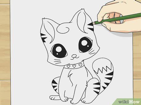 How to Draw a Cute Cartoon Cat: 8 Steps (with Pictures) - wikiHow