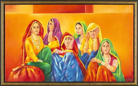 Museum Style Paintings. By R.S. Dhanjal, Rajasthani Painting, HD ...