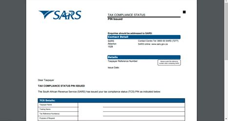 How to request your Tax Compliance Status on SARS eFiling | TaxTim SA