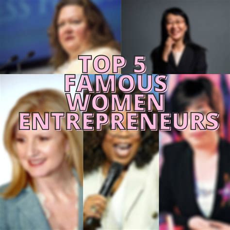 Top 5 famous women entrepreneurs who are supporting women entrepreneurship|Woman entrepreneur ...