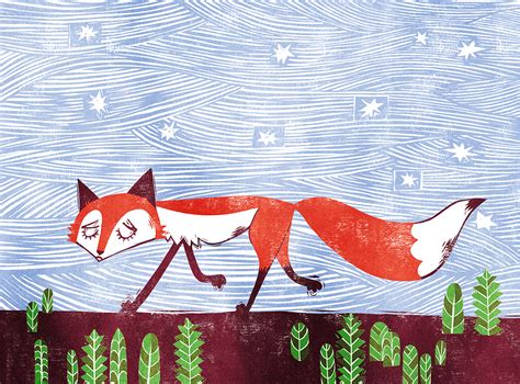 The Fox and the Stork :: Behance