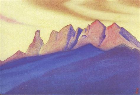 Himalayas - Nicholas Roerich - WikiArt.org