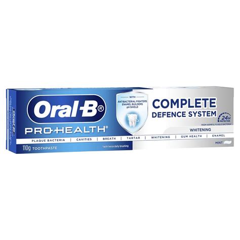 Buy Oral B Toothpaste Pro Health Advanced Whitening 110g Online at Chemist Warehouse®