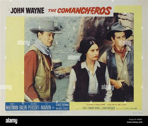 The Comancheros - Movie Poster Stock Photo - Alamy