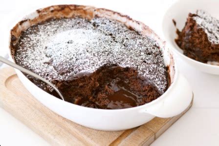 Microwave Chocolate Self Saucing Pudding | Self saucing pudding, Microwave chocolate pudding ...