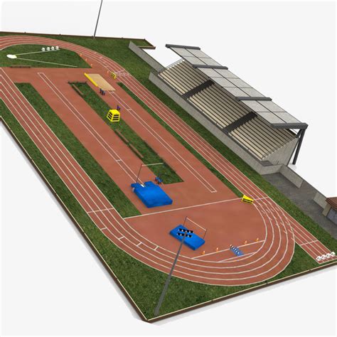 Running Track 3D Models for Download | TurboSquid