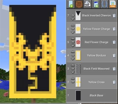 Minecraft Banner - Symbol of Heroism | Minecraft banner designs, Minecraft banners, Cool ...