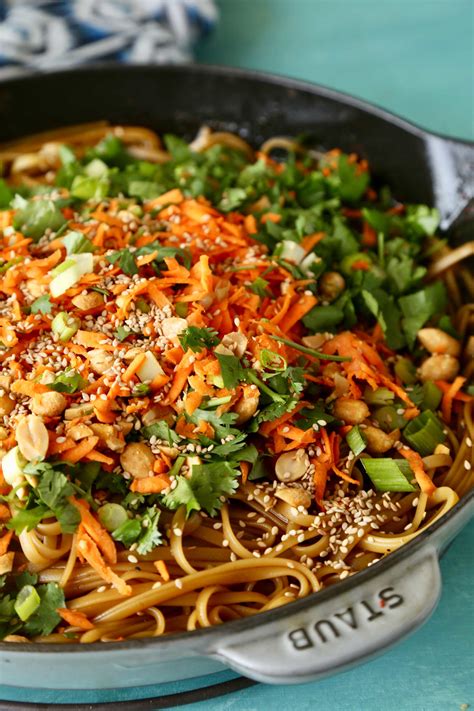 20 Minute Spicy Thai Noodles - The Chunky Chef