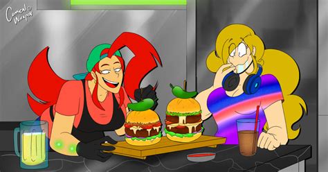 Burger Time by Comical-Weapon on DeviantArt