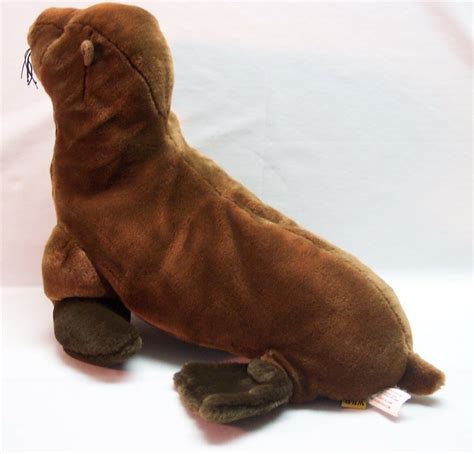 WIld Republic NICE SOFT BROWN SEA LION SEAL 16" Plush STUFFED ANIMAL ...