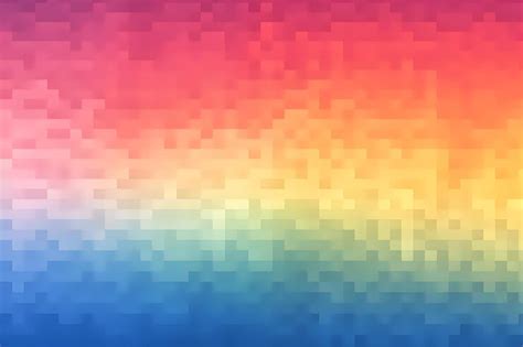 Premium AI Image | Pixel gradient background