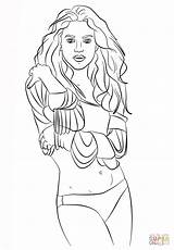Shakira Coloring Pages  Nation sketch template