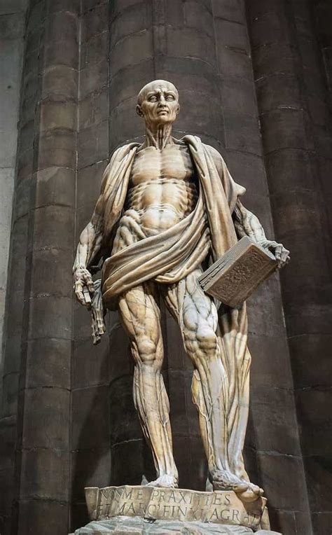 Why The Saint Bartholomew Statue In Milan Shows Him Holding His Own Skin