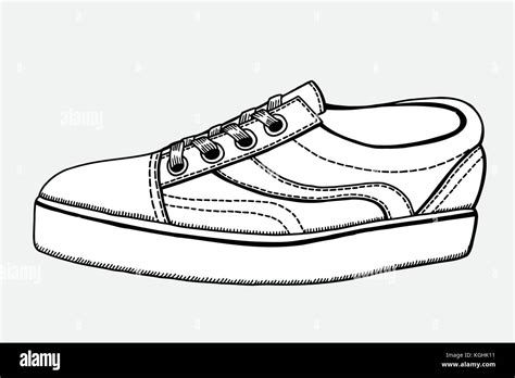 Walking Shoes Vector Vectors High Resolution Stock Photography and Images - Alamy