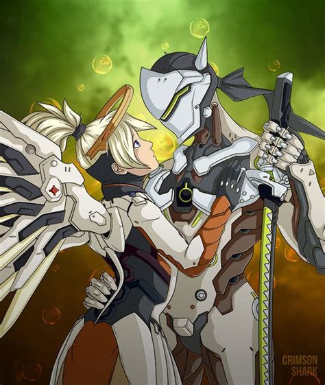 Genji X Mercy Overwatch | Overwatch genji, Overwatch angel, Mercy overwatch