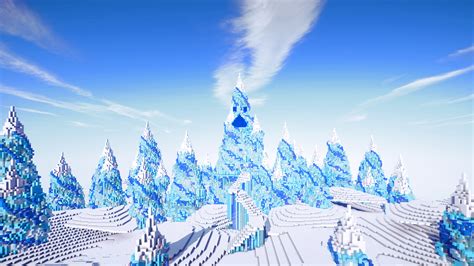 Ice Kingdom - Adventure Time Minecraft Map