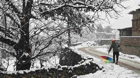 PHOTOS: Snowfall in Jammu and Kashmir creates beautiful scenery, see ...