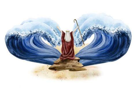 7,400+ Moses Splitting The Sea Illustrations, Royalty-Free Vector Graphics & Clip Art - iStock ...