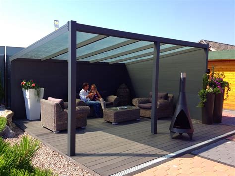 Standalone steel garden veranda / gazebo http://www.tuin.co.uk/Standalone-Garden-Canopy-3.5m ...