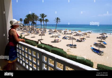 Beach in the oasis of Zarzis, Djerba Island, Tunisia Stock Photo - Alamy