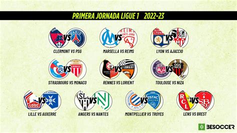 Este es el calendario de la Ligue 1 2022-23