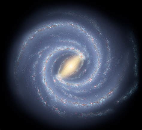 Milky Way Galaxy Black Hole Center