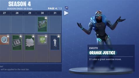 FORTNITE ORANGE JUSTICE DANCE (1 HOUR) - YouTube