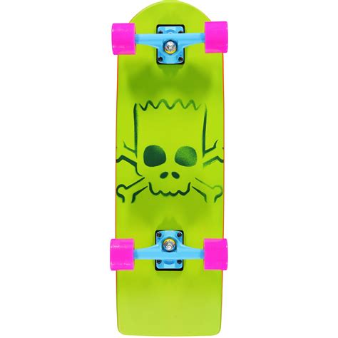 Santa Cruz X The Simpsons Bart Simpson 27" Cruiser Skateboard | Zumiez | Cruiser skateboards ...