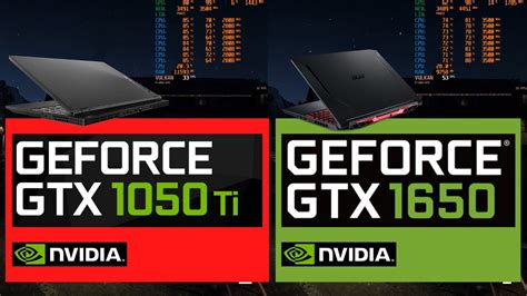 GTX 1050 TI vs GTX 1650 (Notebook / Laptop) | GTX 1650 vs GTX 1050 TI ...