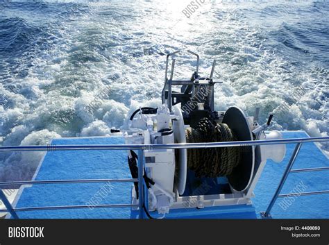 Boat Anchor Winch Image & Photo (Free Trial) | Bigstock