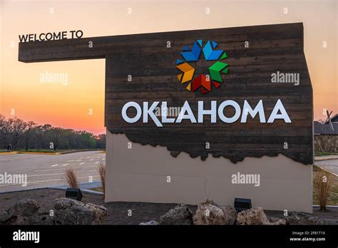 Welcome To Oklahoma High Resolution Stock Photography and Images - Alamy