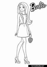 Barbie Car Coloring Pages sketch template