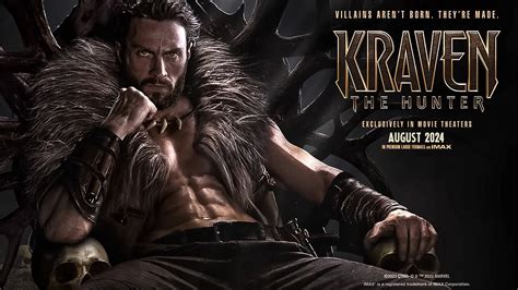 KRAVEN THE HUNTER Release Date Coming in August 2024 - YouTube