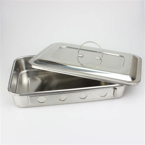 Dental Trays Medical Sterilizing Tray Lab Instrument Stainless Steel ...