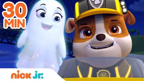 PAW Patrol Spooky Halloween Rescues 👻 | 30 Minute Compilation | Nick Jr ...