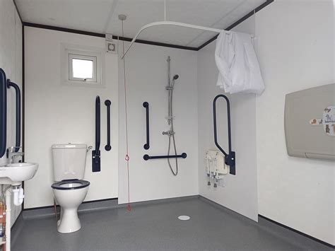 Portable Cabins for Disabled Showers & Toilets | Elite Cabins - Ireland & UK