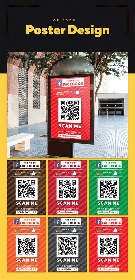 QR Code Poster Design on Behance