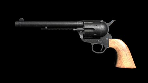 Cattleman Revolver 1873 - 3D model by Hajduga-Graphics [0252efa] - Sketchfab