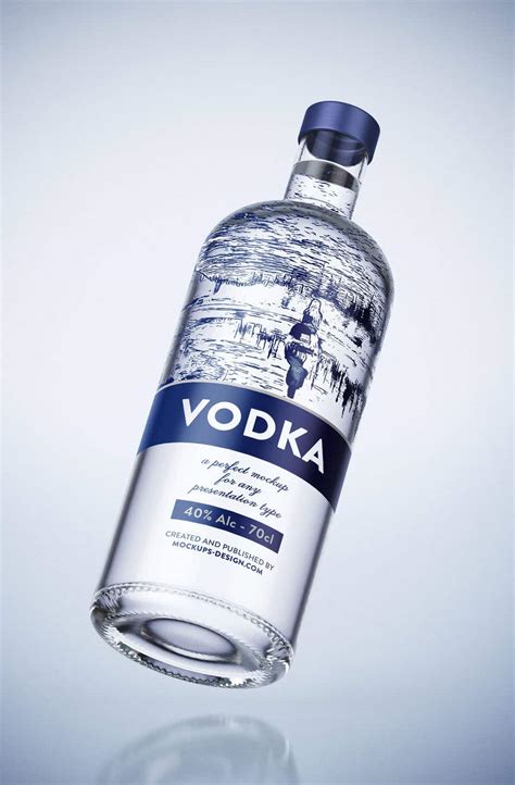 Turning photo into vodka bottle design | Freelancer