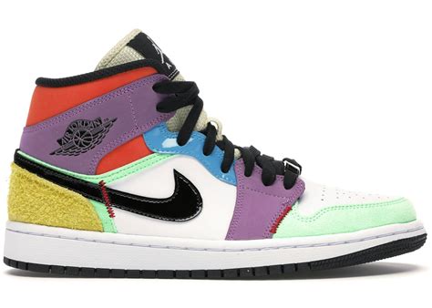 Jordan 1 Mid SE Multi-Color (W) - CW1140-100