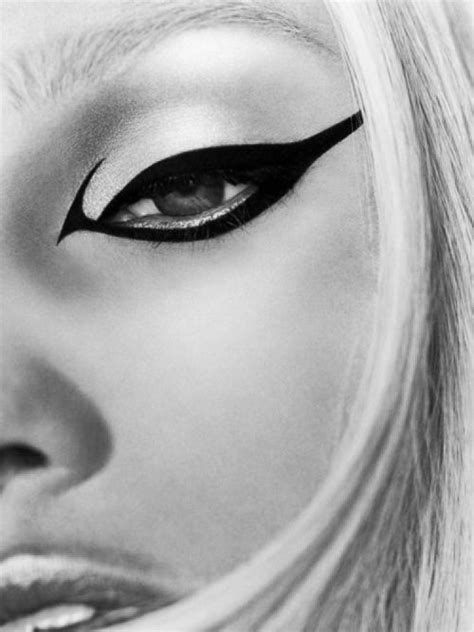 17 Best images about Black And White Makeup on Pinterest | Eyes, Makeup and Black makeup