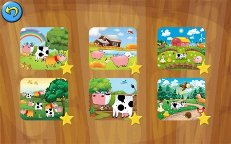 Fun at the Farm - Jigsaw Puzzles for Kids and Toddlers:Amazon.it ...