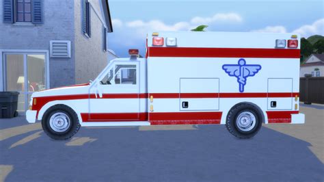 OZYMAN4 - CC FOR THE SIMS 4 - RECOLOR/REMODDING OK — Ambulance from TS2 misc/decoration download...