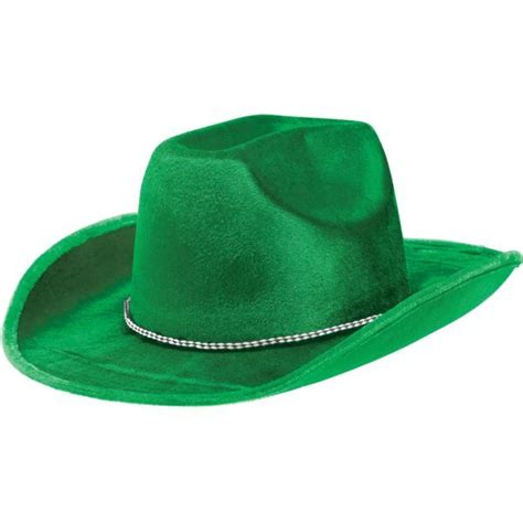 Green Suede Cowboy Hat | Green suede, Cowboy hats, Green