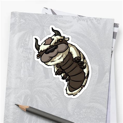 "Appa" Sticker by Quadpooch | Redbubble