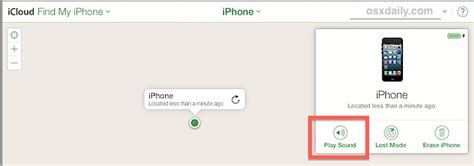 Find a Misplaced iPhone by Making it Beep Remotely with iCloud