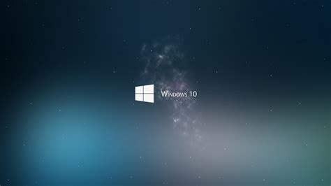 Windows 10 Tech Galaxy - 4K Ultra HD Wallpaper
